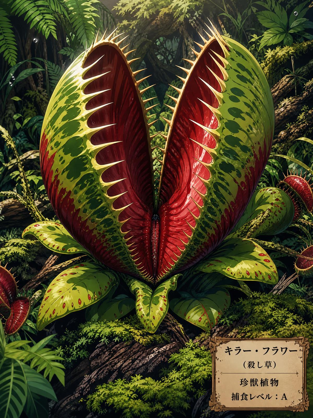 国产国产出品：食虫植物捕食全过程视频演示（4K超清）